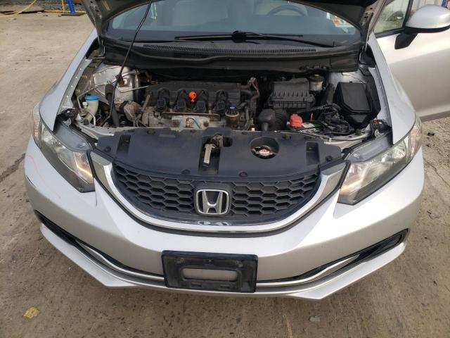 19XFB2F54DE246209 - 2013 HONDA CIVIC LX GRAY photo 11