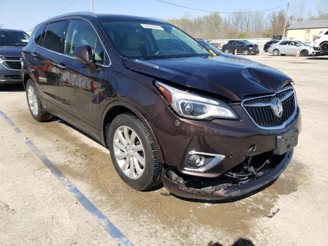 LRBFXCSA9LD089236 - 2020 BUICK ENVISION ESSENCE BROWN photo 4