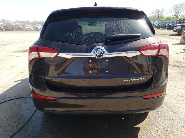 LRBFXCSA9LD089236 - 2020 BUICK ENVISION ESSENCE BROWN photo 6