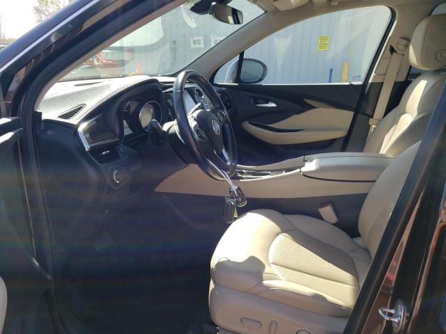 LRBFXCSA9LD089236 - 2020 BUICK ENVISION ESSENCE BROWN photo 7