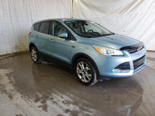 1FMCU9H95DUB37535 - 2013 FORD ESCAPE SEL BLUE photo 4