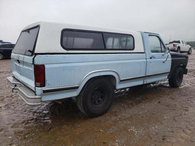 2FTCF10EXBCA72784 - 1981 FORD F100 BLUE photo 3