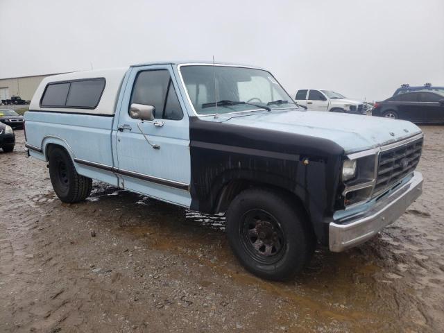 2FTCF10EXBCA72784 - 1981 FORD F100 BLUE photo 4