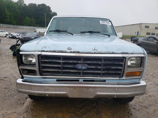 2FTCF10EXBCA72784 - 1981 FORD F100 BLUE photo 5