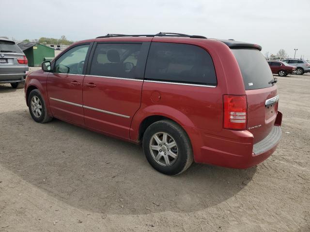 2A4RR5D18AR114956 - 2010 CHRYSLER TOWN & COU TOURING წითელი ფოტო 2