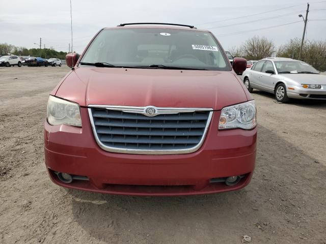 2A4RR5D18AR114956 - 2010 CHRYSLER TOWN & COU TOURING წითელი ფოტო 5