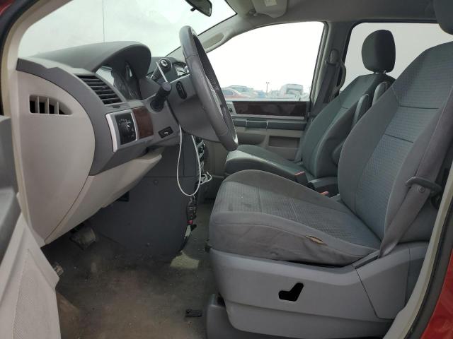 2A4RR5D18AR114956 - 2010 CHRYSLER TOWN & COU TOURING წითელი ფოტო 7