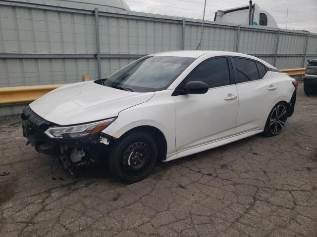 3N1AB8DV2LY210633 - 2020 NISSAN SENTRA SR WHITE photo 1