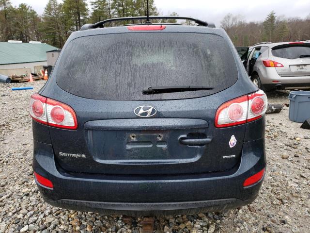 5XYZGDAB1CG128367 - 2012 HYUNDAI SANTA FE GLS BLUE photo 6