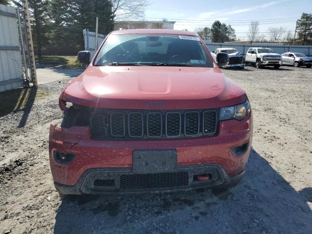 1C4RJFLG4JC230642 - 2018 JEEP GRAND CHER TRAILHAWK RED photo 5