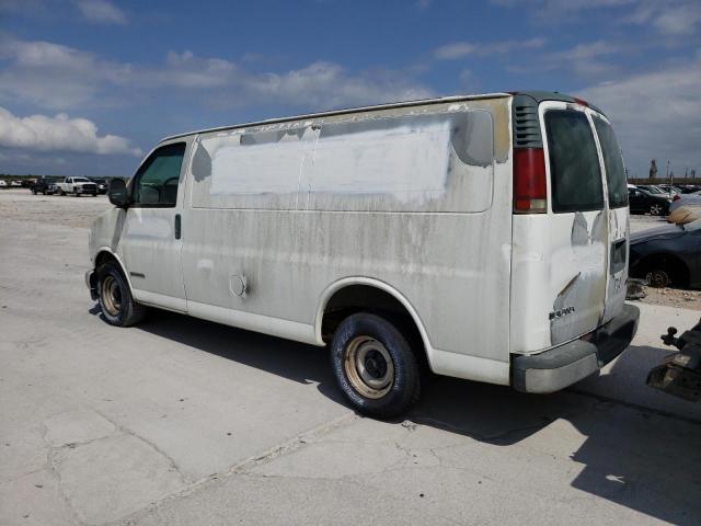 1GTFG15W011121812 - 2001 GMC SAVANA G1500 WHITE photo 2