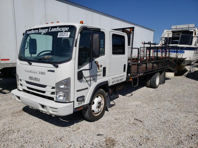 54DC4J1B6JS806580 - 2018 ISUZU NPR HD WHITE photo 1