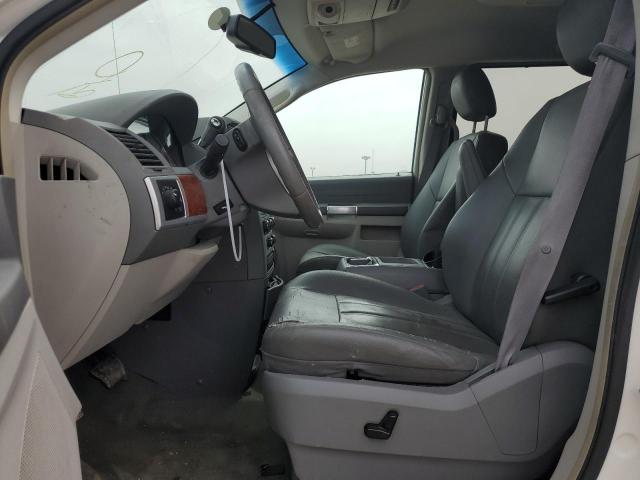 2A8HR54PX8R768253 - 2008 CHRYSLER TOWN & COU TOURING თეთრი ფოტო 7