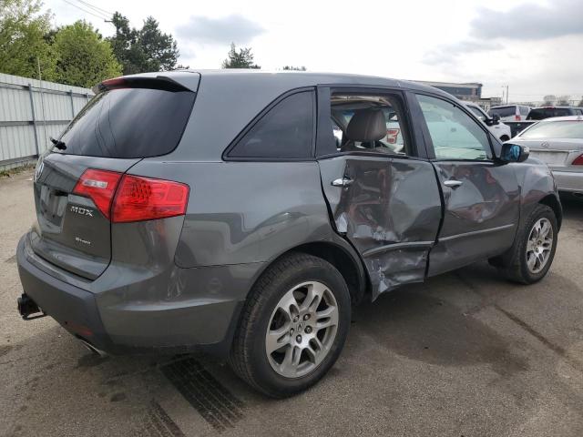 2HNYD28318H502373 - 2008 ACURA MDX TECHNOLOGY CHARCOAL photo 3