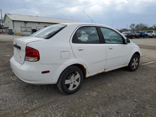 KL1TD56606B663731 - 2006 CHEVROLET AVEO BASE WHITE photo 3