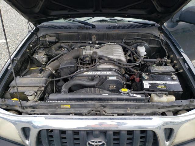 5TEGN92N84Z414954 - 2004 TOYOTA TACOMA DOUBLE CAB PRERUNNER BLACK photo 11