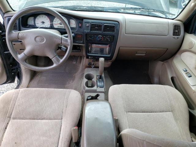 5TEGN92N84Z414954 - 2004 TOYOTA TACOMA DOUBLE CAB PRERUNNER BLACK photo 8