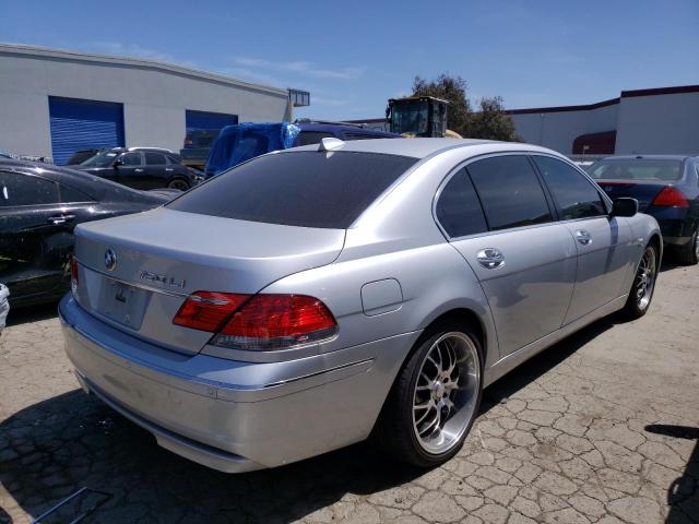 WBAHN83506DT33419 - 2006 BMW 750 LI SILVER photo 3