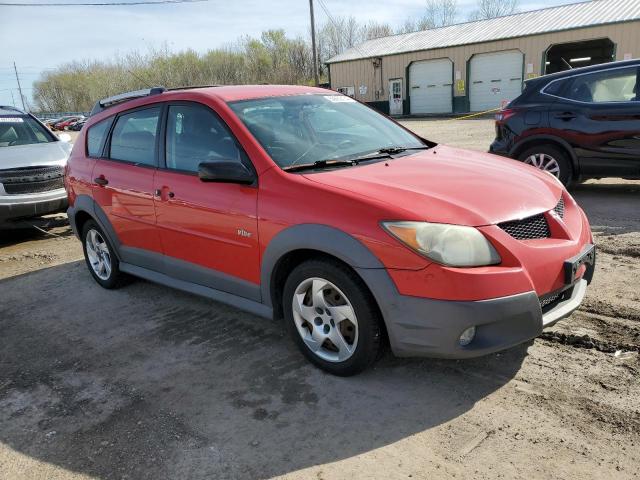 5Y2SL628X4Z430576 - 2004 PONTIAC VIBE RED photo 4