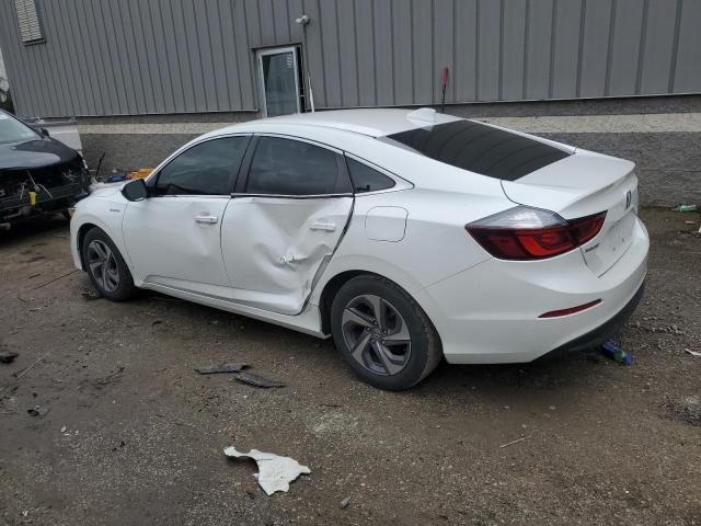 19XZE4F55KE034559 - 2019 HONDA INSIGHT EX WHITE photo 2