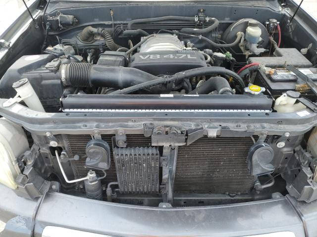 5TBRT34154S439757 - 2004 TOYOTA TUNDRA ACCESS CAB SR5 GRAY photo 11