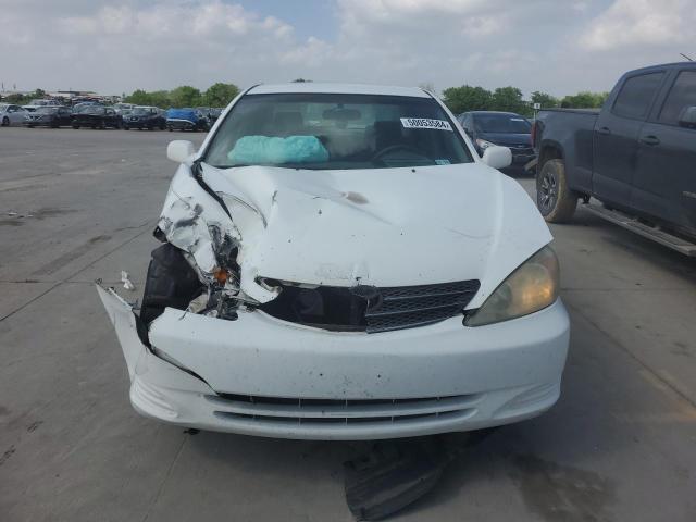 4T1BE32K73U144650 - 2003 TOYOTA CAMRY LE WHITE photo 5