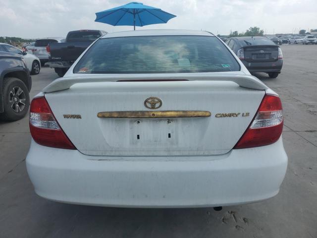 4T1BE32K73U144650 - 2003 TOYOTA CAMRY LE WHITE photo 6