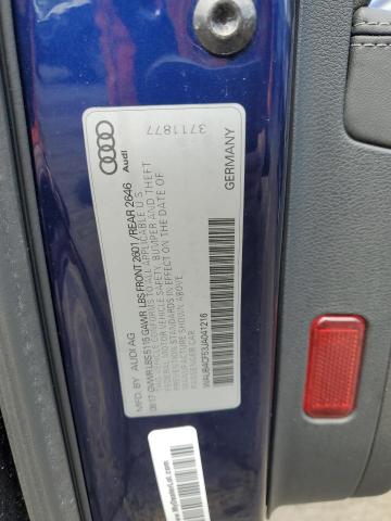 WAUB4CF53JA041216 - 2018 AUDI S5 PREMIUM PLUS 蓝色 照片 12