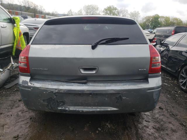 2D4FV47V67H756882 - 2007 DODGE MAGNUM SXT GRAY photo 6