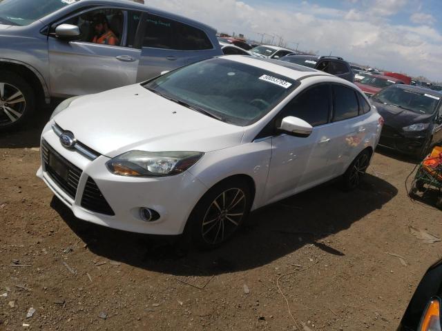 1FADP3J27EL293955 - 2014 FORD FOCUS TITANIUM WHITE photo 1