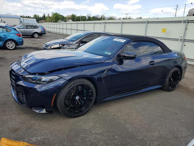 WBS33BA03PCL32398 - 2023 BMW M4 COMPETITION BLUE photo 1