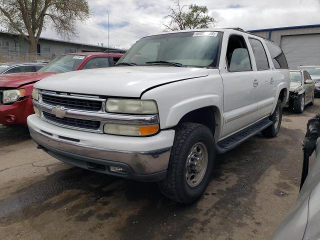 3GNGK26G93G148826 - 2003 CHEVROLET SUBURBAN K2500 WHITE photo 1