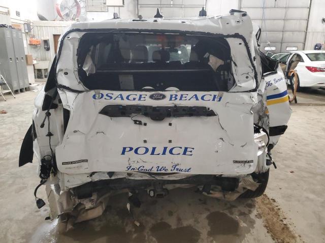 1FM5K8AB1MGB35303 - 2021 FORD EXPLORER POLICE INTERCEPTOR 白色 照片 6