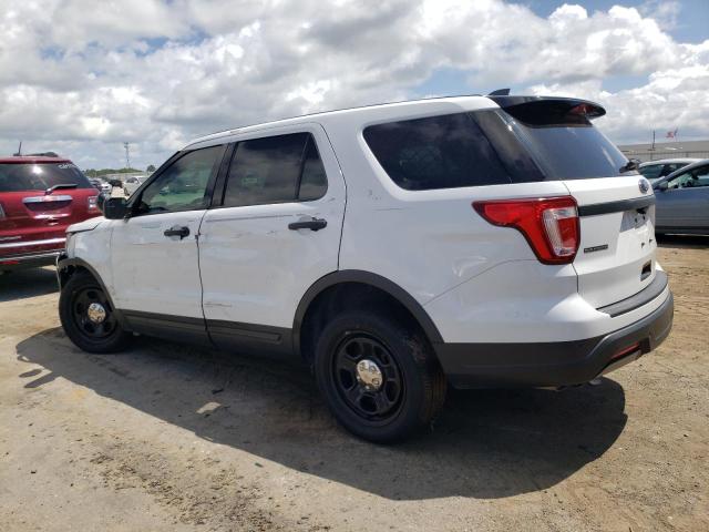 1FM5K8AR6JGB92315 - 2018 FORD EXPLORER POLICE INTERCEPTOR TWO TONE photo 2