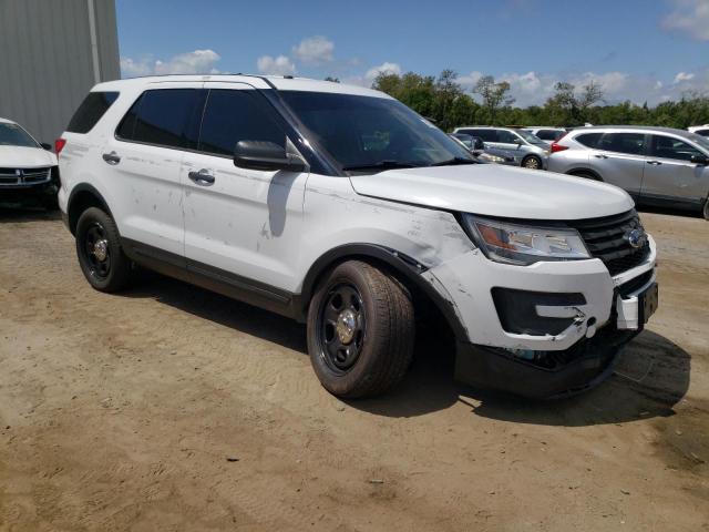 1FM5K8AR6JGB92315 - 2018 FORD EXPLORER POLICE INTERCEPTOR TWO TONE photo 4