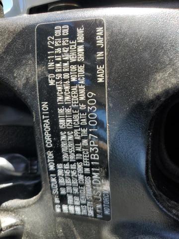 JS1DM11B3P7100309 - 2023 SUZUKI GSX-R1000 WHITE photo 9