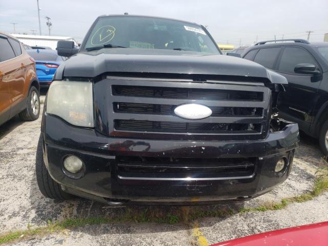 1FMFK20507LA66645 - 2007 FORD EXPEDITION EL LIMITED BLACK photo 5