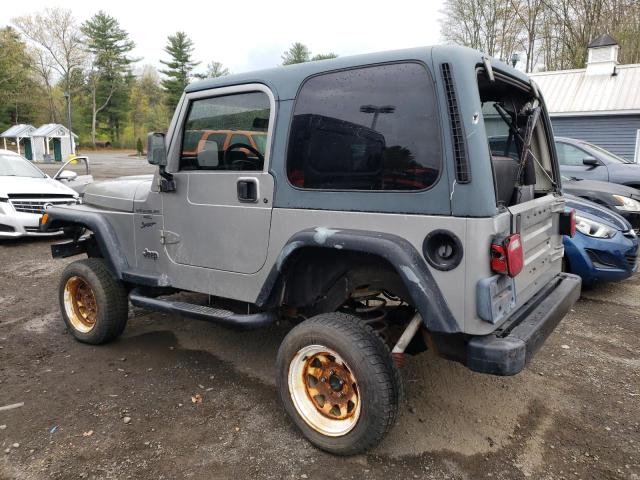 1J4FA49S0YP739871 - 2000 JEEP WRANGLER / SPORT SILVER photo 2