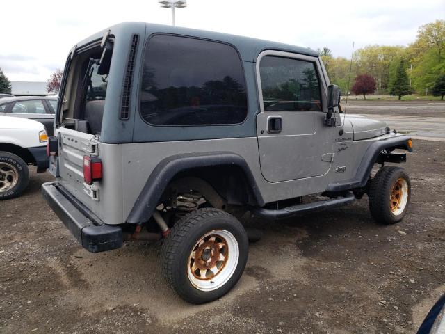 1J4FA49S0YP739871 - 2000 JEEP WRANGLER / SPORT SILVER photo 3