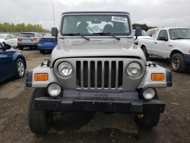 1J4FA49S0YP739871 - 2000 JEEP WRANGLER / SPORT SILVER photo 5