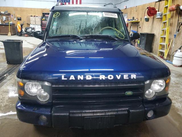 SALTW16473A781148 - 2003 LAND ROVER DISCOVERY SE BLUE photo 5