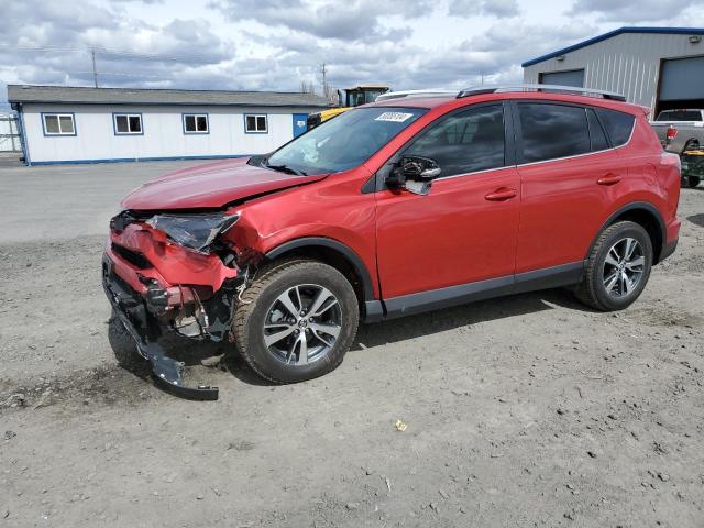 2T3RFREV1HW661722 - 2017 TOYOTA RAV4 XLE RED photo 1