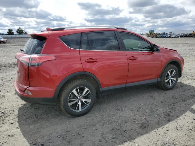 2T3RFREV1HW661722 - 2017 TOYOTA RAV4 XLE RED photo 3