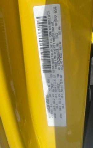 3C6TRVCG0EE122825 - 2014 RAM PROMASTER 2500 HIGH أصفر صورة 10