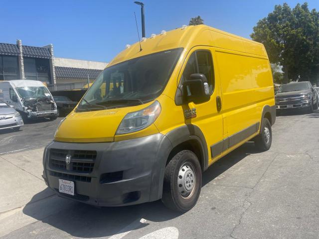 3C6TRVCG0EE122825 - 2014 RAM PROMASTER 2500 HIGH أصفر صورة 2