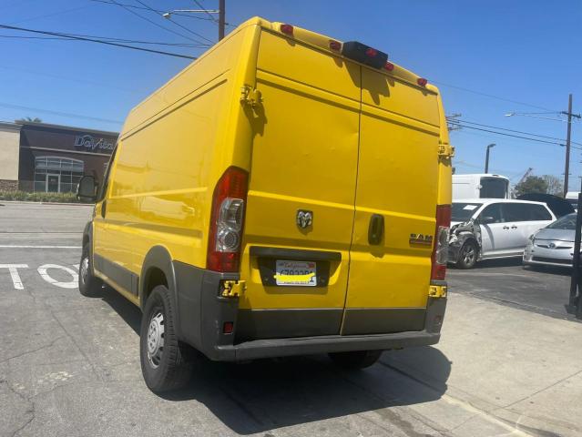3C6TRVCG0EE122825 - 2014 RAM PROMASTER 2500 HIGH أصفر صورة 3