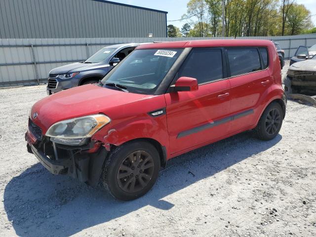 KNDJT2A51D7570510 - 2013 KIA SOUL RED photo 1