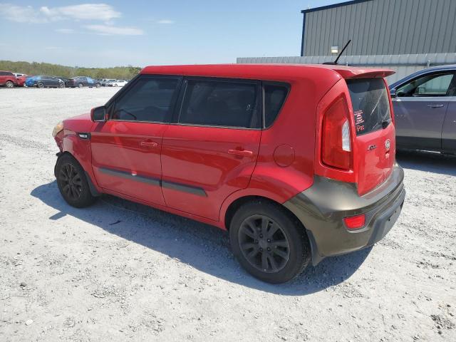 KNDJT2A51D7570510 - 2013 KIA SOUL RED photo 2