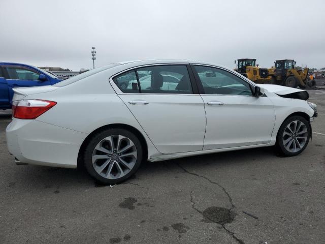 1HGCR2F5XEA115158 - 2014 HONDA ACCORD SPORT WHITE photo 3