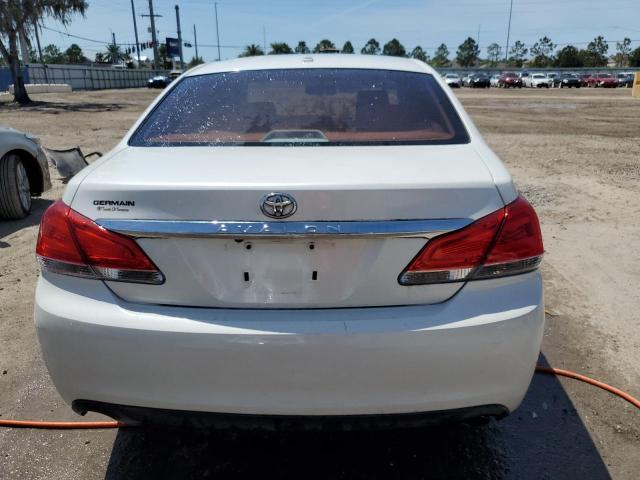 4T1BK3DB2BU372639 - 2011 TOYOTA AVALON BASE WHITE photo 6